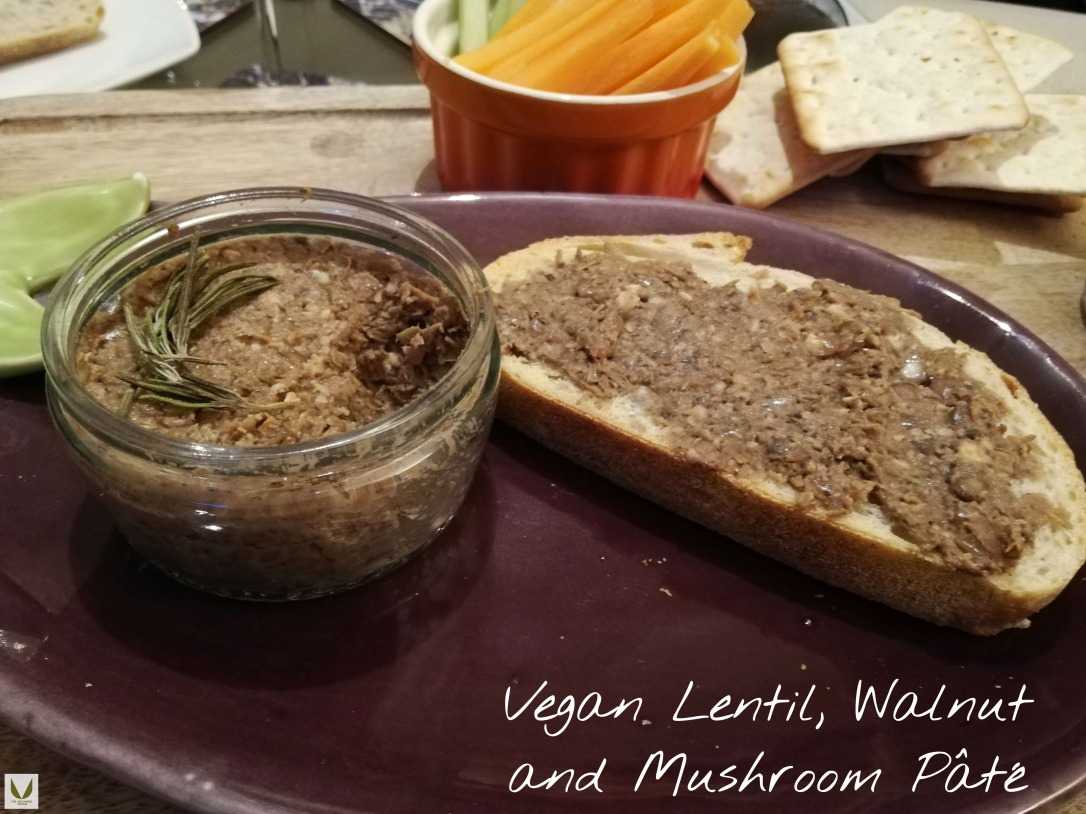 Vegan Pâté Recipe_ Lentil Walnut and Mushroom